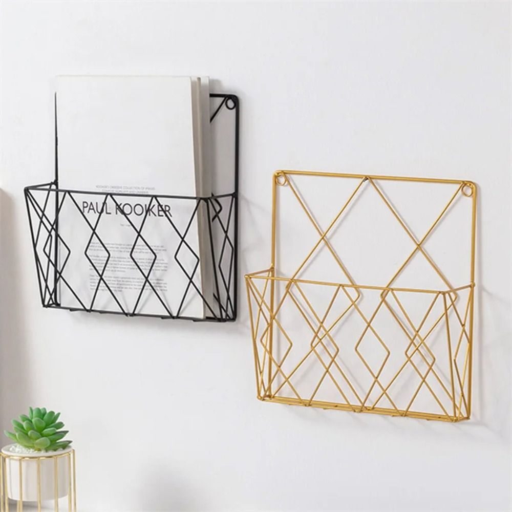 금속 잡지 홀더 벽걸이형 간단한 잡지 정리함 대용량 다 - Magazine Holder Rack 리뷰 및 가격