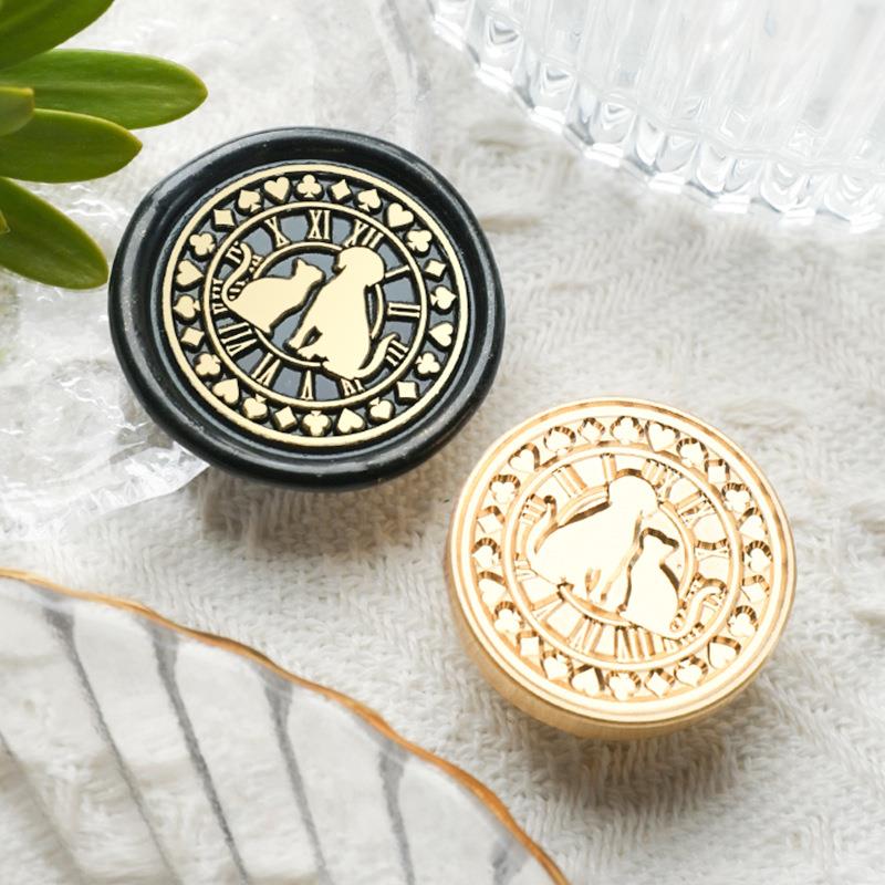 동물 식물 왁스 인감 스탬프 클래식 씰링 왁스 스탬프  - Wax Seal Stamp Set 리뷰 및 가격