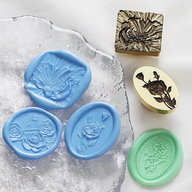 레이저 조각 엠보싱 3D 릴리프 왁스 도장 스탬프, 아 - Wax Seal Stamp Set 리뷰 및 가격