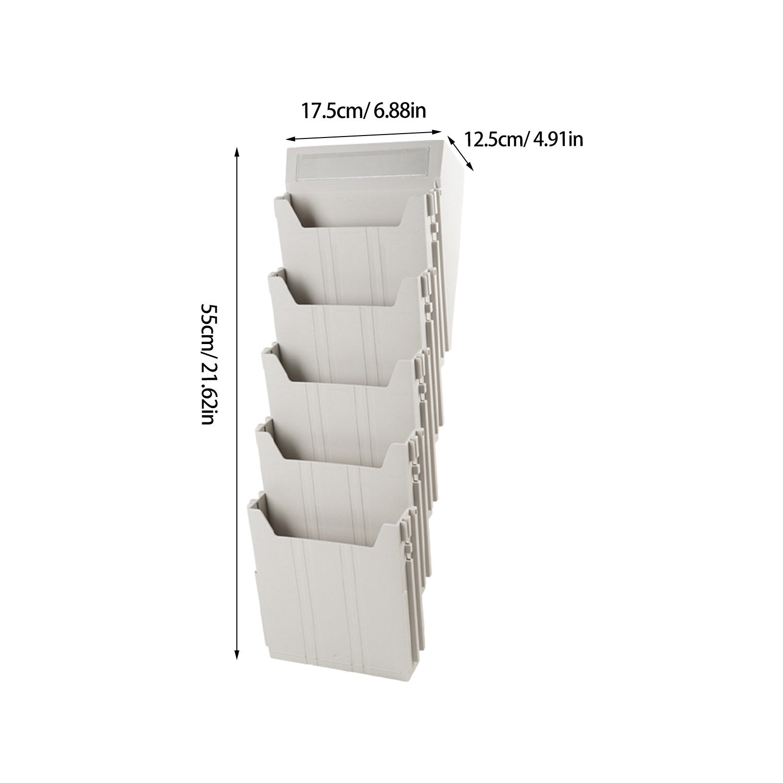벽걸이형 잡지꽂이, 확장 가능한 5칸, 높이 조절 가능 - Magazine Holder Rack 리뷰 및 가격