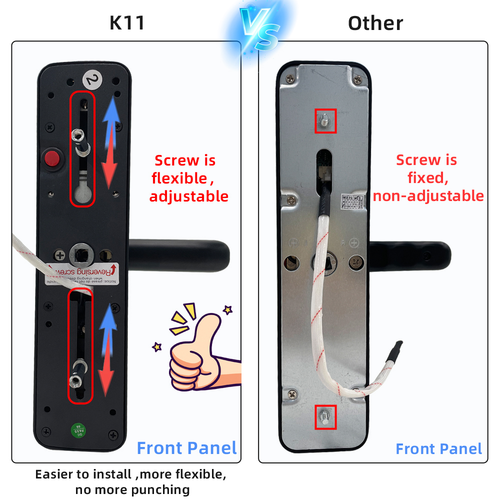 RAYKUBE K11 Tuya WiFi 생체 인식 지문 - Letter Opener Brass 리뷰 및 가격